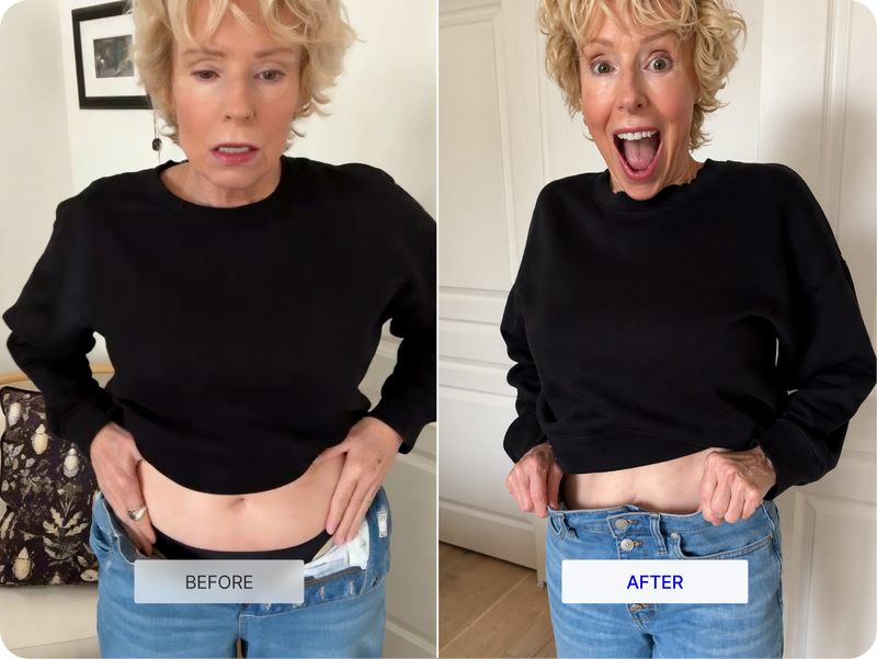 Customer progress photo from WonderBiotics weight management journey.
