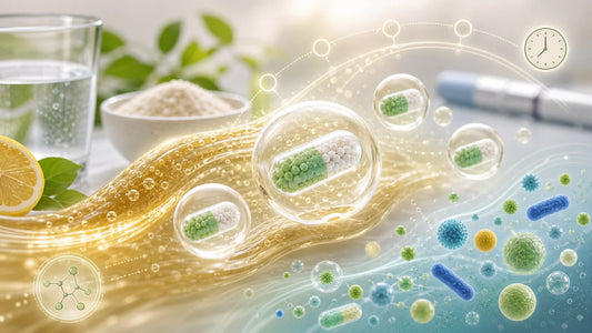 Can delayed gastric emptying affect probiotic supplements?