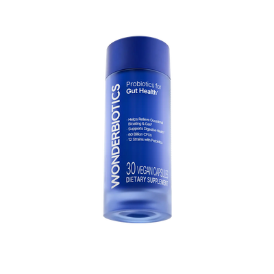 Probiotics for Gut Health product bottle image.