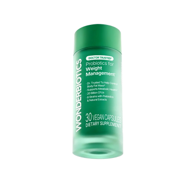 Probiotics for Weight Management product bottle image.