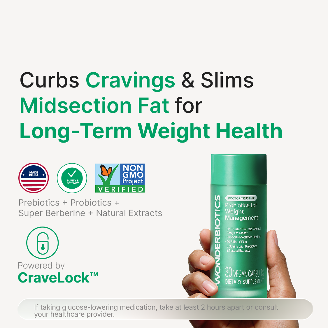 Probiotics for Weight Management - Supports GLP-1 Journey
